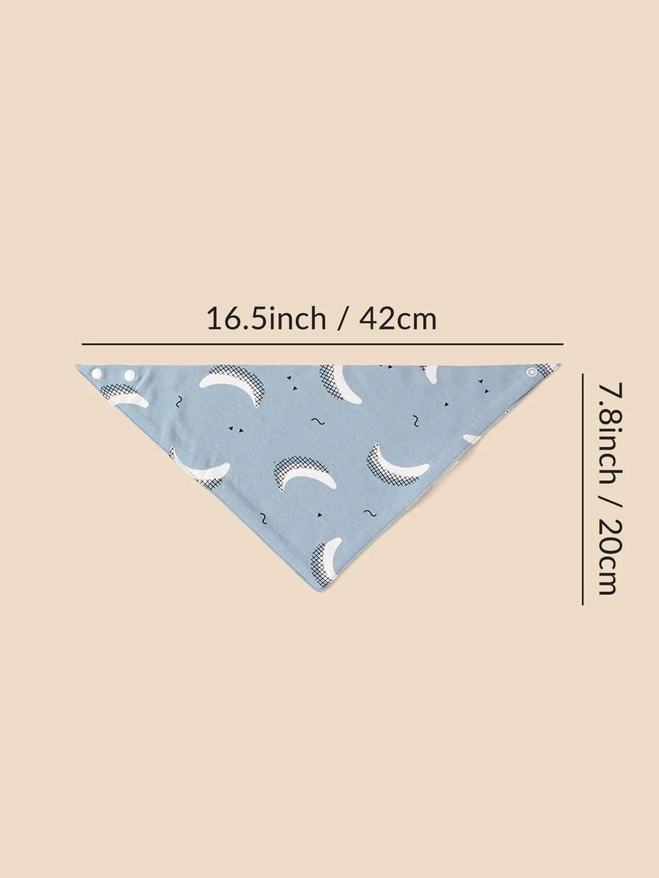 Buy SHEIN 5pcs Baby Cartoon Graphic Bandana Bib in Pakistan