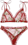 Buy Florea Embroidered Lingerie Set 16136 - Free Size in Pakistan