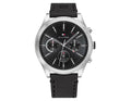 Buy Tommy Hilfiger Mens Quartz Black Leather Strap Black Dial 44mm Watch - 1791740 in Pakistan