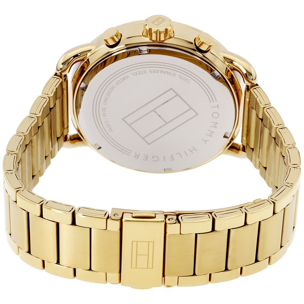 Buy Tommy Hilfiger Mens Quartz Stainless Steel White Dial 44mm Watch - 1791455 in Pakistan