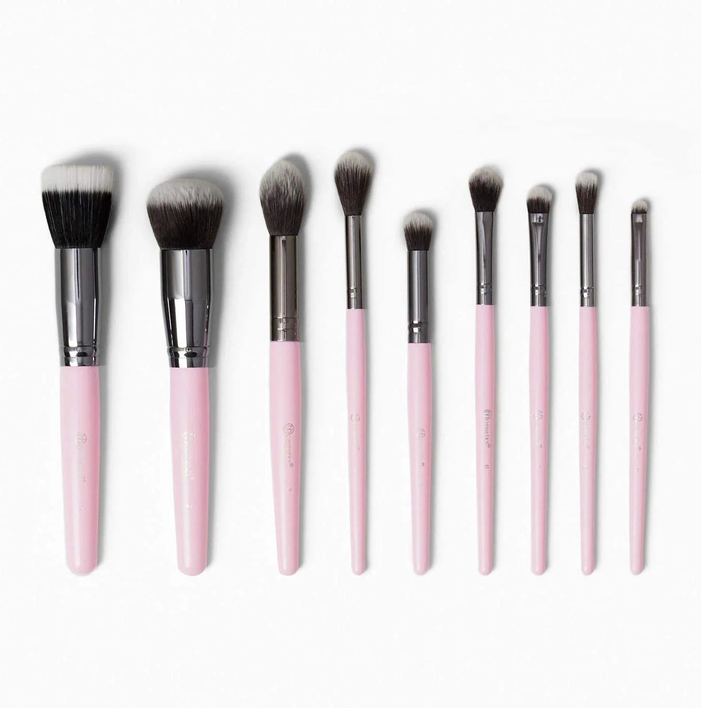 Buy BH Cosmetics Mrs Bella 9 Piece Brush Set With a Brush Holder in Pakistan