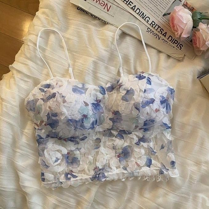 Buy Florea - Luxe Lace Bras ~ Blue in Pakistan