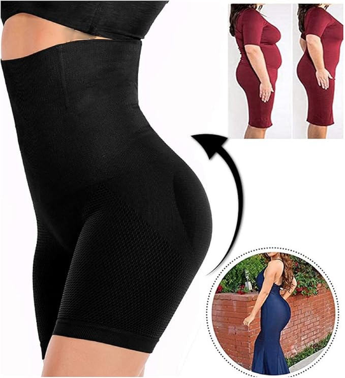 Buy Florea - High Waist Air Flex body shaper - Beige & Black-003 in Pakistan