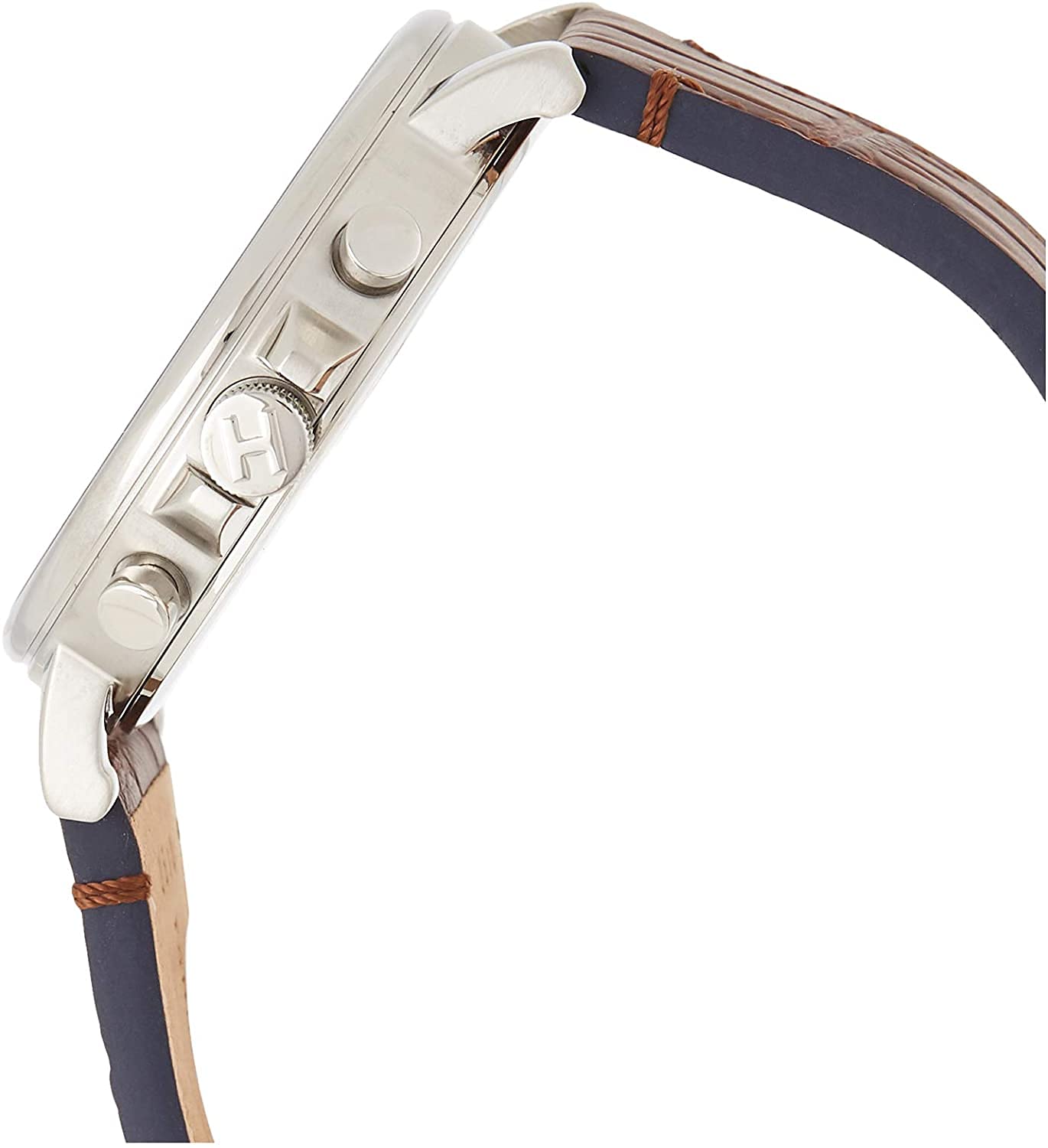 Buy Tommy Hilfiger Daniel Grey Dial Brown Leather Strap Watch for Men - 1710416 in Pakistan