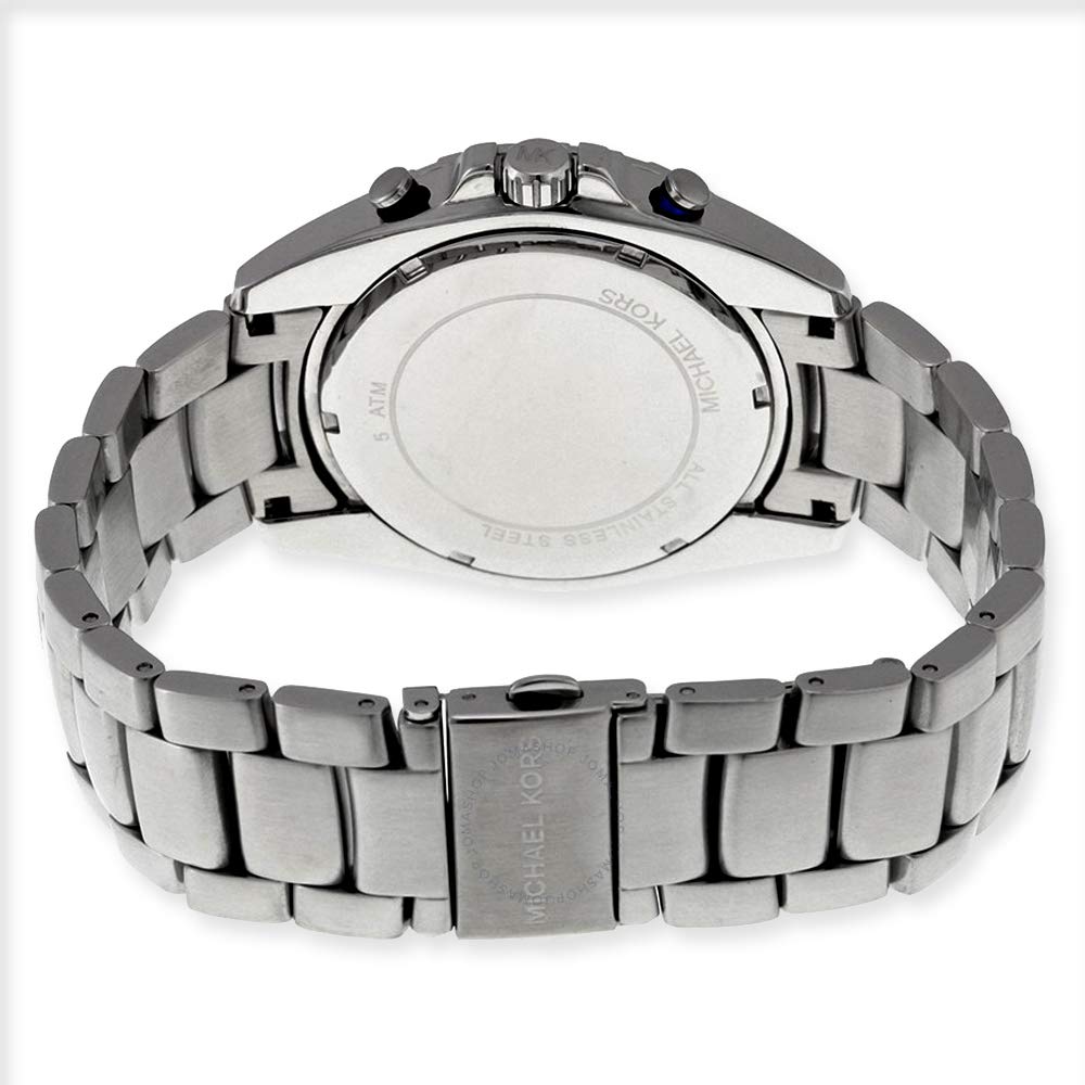 Buy Michael Kors Bradshaw Silver Dial Silver Steel Strap Watch for Men - MK5535 in Pakistan
