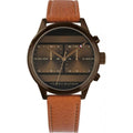 Buy Tommy Hilfiger Mens Quartz Brown Leather Strap Brown Dial 44mm Watch - 1791594 in Pakistan