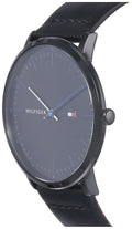 Buy Tommy Hilfiger Men's Quartz Leather Strap Blue Dial 40mm Watch - 1791462 in Pakistan