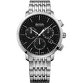 Buy Hugo Boss Stainless Steel Swiss Quartz Chronograph Black Dial Mens Watch - 1513267 in Pakistan