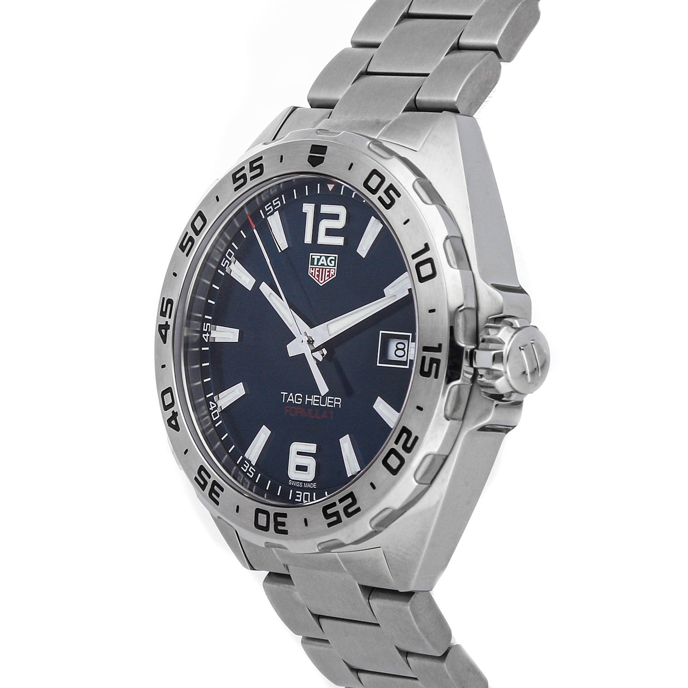 Buy Tag Heuer Formula 1 Quartz Blue Dial Silver Steel Strap Watch for Men - WAZ1118.BA0875 in Pakistan