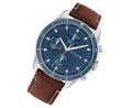 Buy Tommy Hilfiger Mens Quartz Leather Strap Blue Dial 44mm Watch - 1791837 in Pakistan