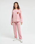 Buy Sajiero Fleece Pajama Suit - Soft Bear in Pakistan