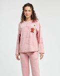 Buy Sajiero Fleece Pajama Suit - Soft Bear in Pakistan