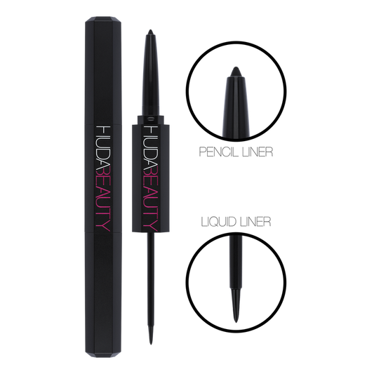 Buy Huda Beauty - Liner Duo Pencil And Liquid Eyeliner in Pakistan