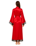 Buy Artistry -Lace Long Robe in Pakistan