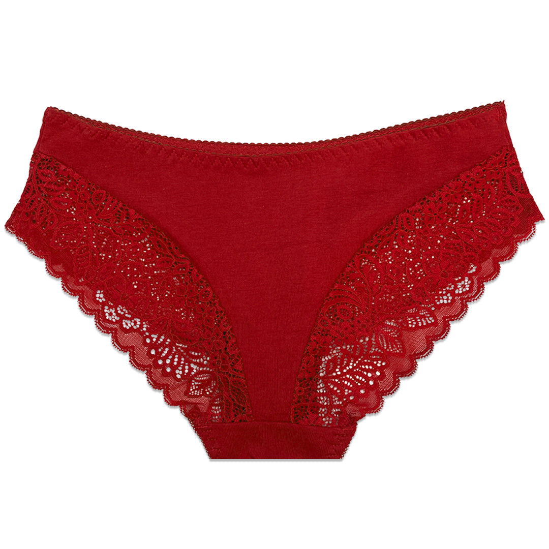 Buy Pack of 3 Briefs Panties - Lace Grace in Pakistan