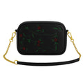 Buy Floral Chic Crossbody Bag - Black in Pakistan