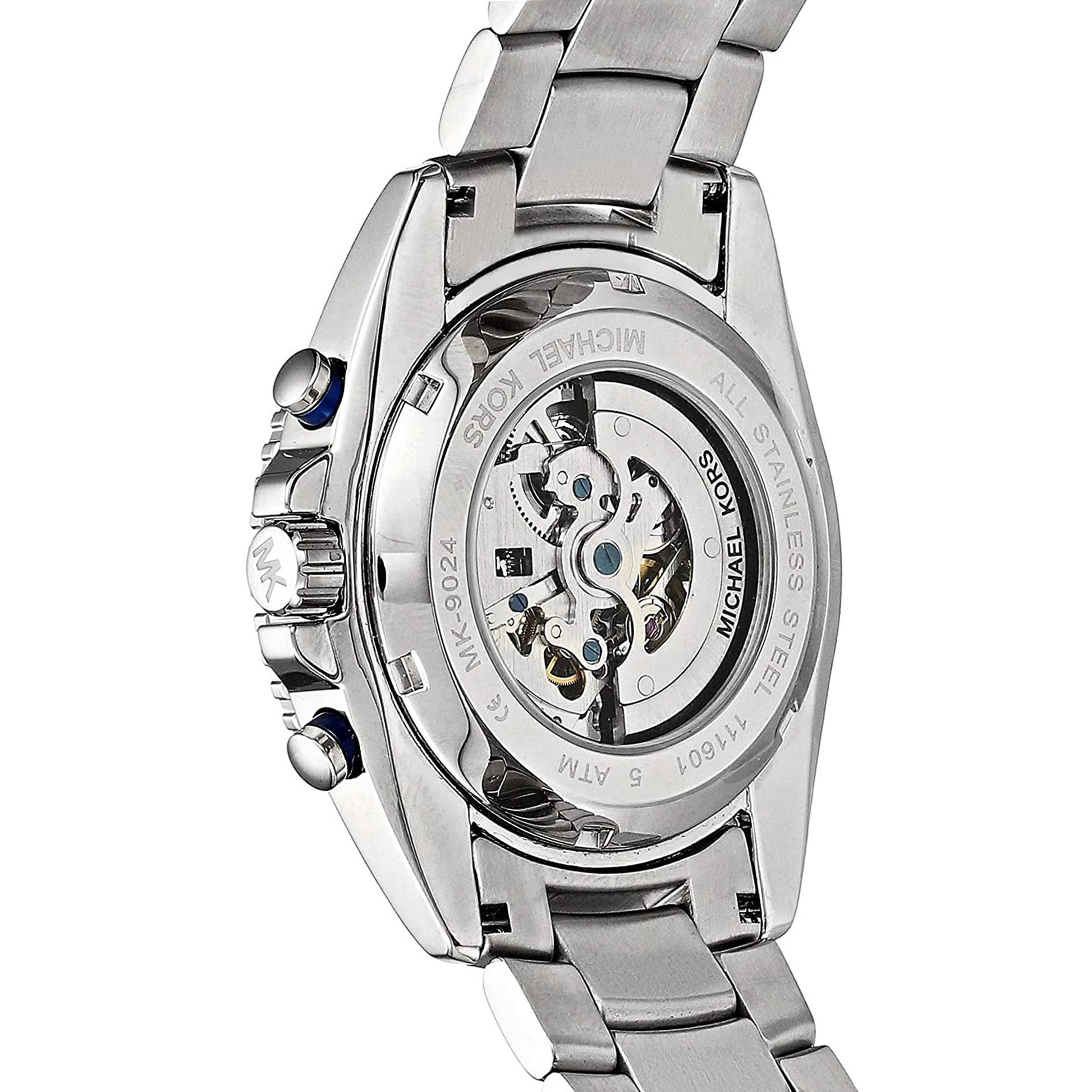 Buy Michael Kors Jetmaster Men's Watch Blue Dial Silver Stainless Steel Strap - Mk9024 in Pakistan