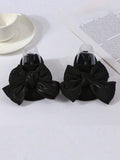 Buy SHEIN 6pairs Infant Baby Bowknot Princess Socks, Anti-Slip Crew Socks in Pakistan