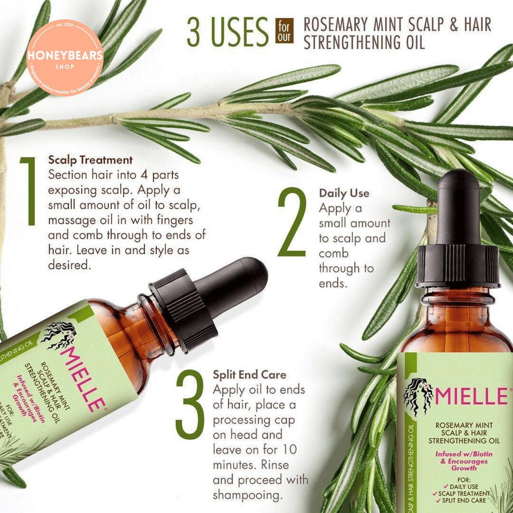 Buy Mielle Rosemary Mint Scalp & Hair Strengthening Oil 59 - Ml in Pakistan