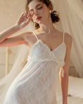 Buy Sajiero Babydoll Lingerie - Ruffle Lace in Pakistan