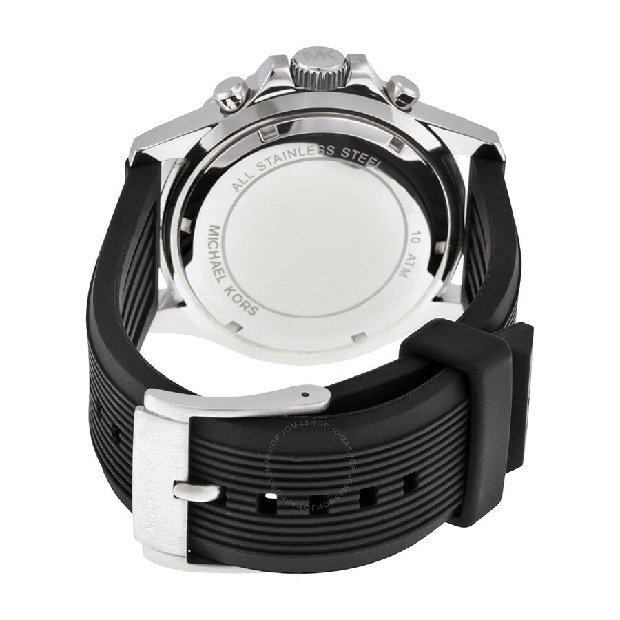 Buy Michael Kors Mens Quartz Black Silicone Strap Black Dial 45mm Watch - Mk8365 in Pakistan