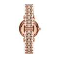 Buy Emporio Armani Gianni T Bar White Dial Rose Gold Steel Strap Watch for Women - AR11244 in Pakistan