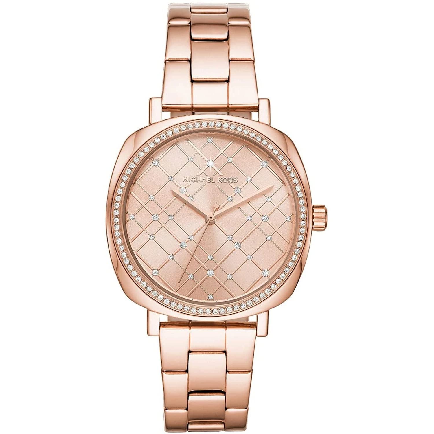 Buy Michael Kors Nia Quartz Rose Gold Crystal Dial Rose Gold Steel Strap Ladies Watch - Mk3990 in Pakistan