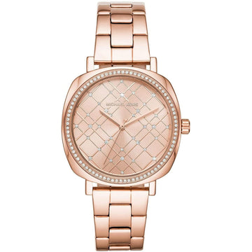 Buy Michael Kors Nia Quartz Rose Gold Crystal Dial Rose Gold Steel Strap Ladies Watch - Mk3990 in Pakistan
