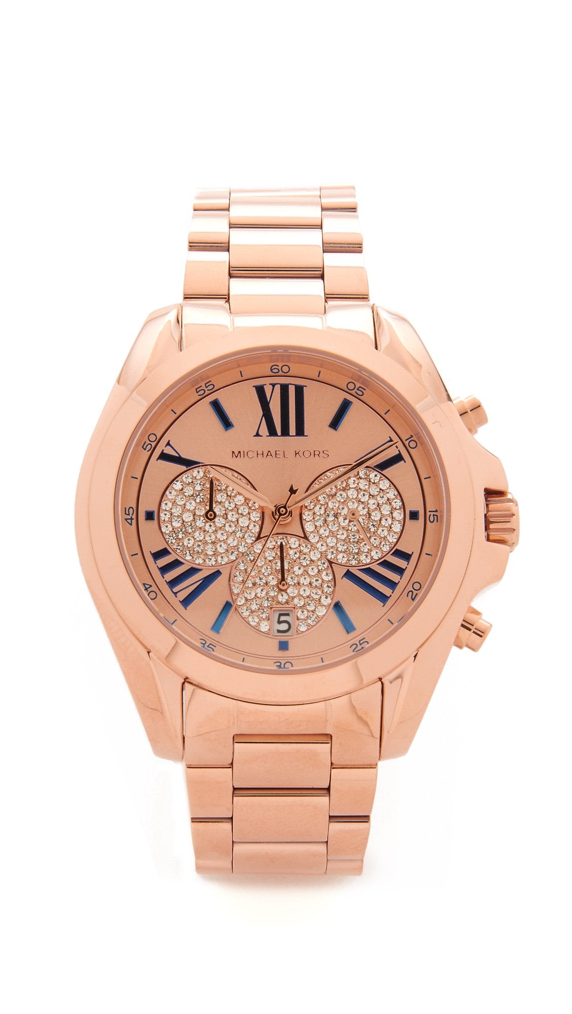 Buy Michael Kors Womens Quartz Stainless Steel Rose Gold Dial 38mm Watch - Mk6321 in Pakistan