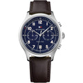 Buy Tommy Hilfiger Emerson Grey Dial Brown Leather Strap Watch for Men - 1791385 in Pakistan