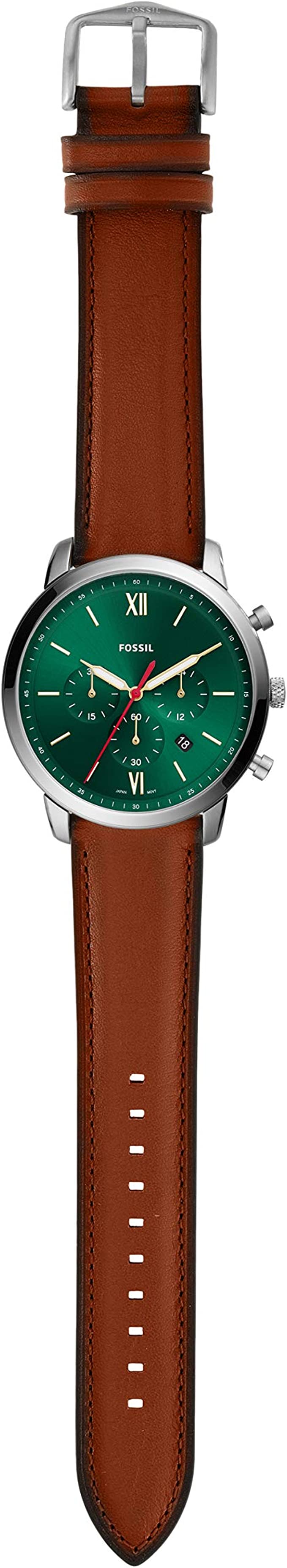 Buy Neutra Green Dial Brown Leather Strap Watch For Men in Pakistan