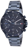 Buy Tommy Hilfiger Mens Quartz Stainless Steel Blue Dial 46mm Watch - 1791720 in Pakistan