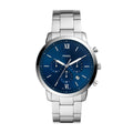 Buy Fossil Men's Chronograph Quartz Stainless Steel Blue Dial 44mm Watch FS5792 in Pakistan