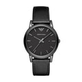 Buy Emporio Armani Classic Black Dial Black Leather Strap Watch for Men - AR1732 in Pakistan