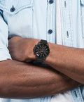 Buy Tommy Hilfiger Mens Quartz Black Stainless Steel Black Dial 44mm Watch - 1791935 in Pakistan