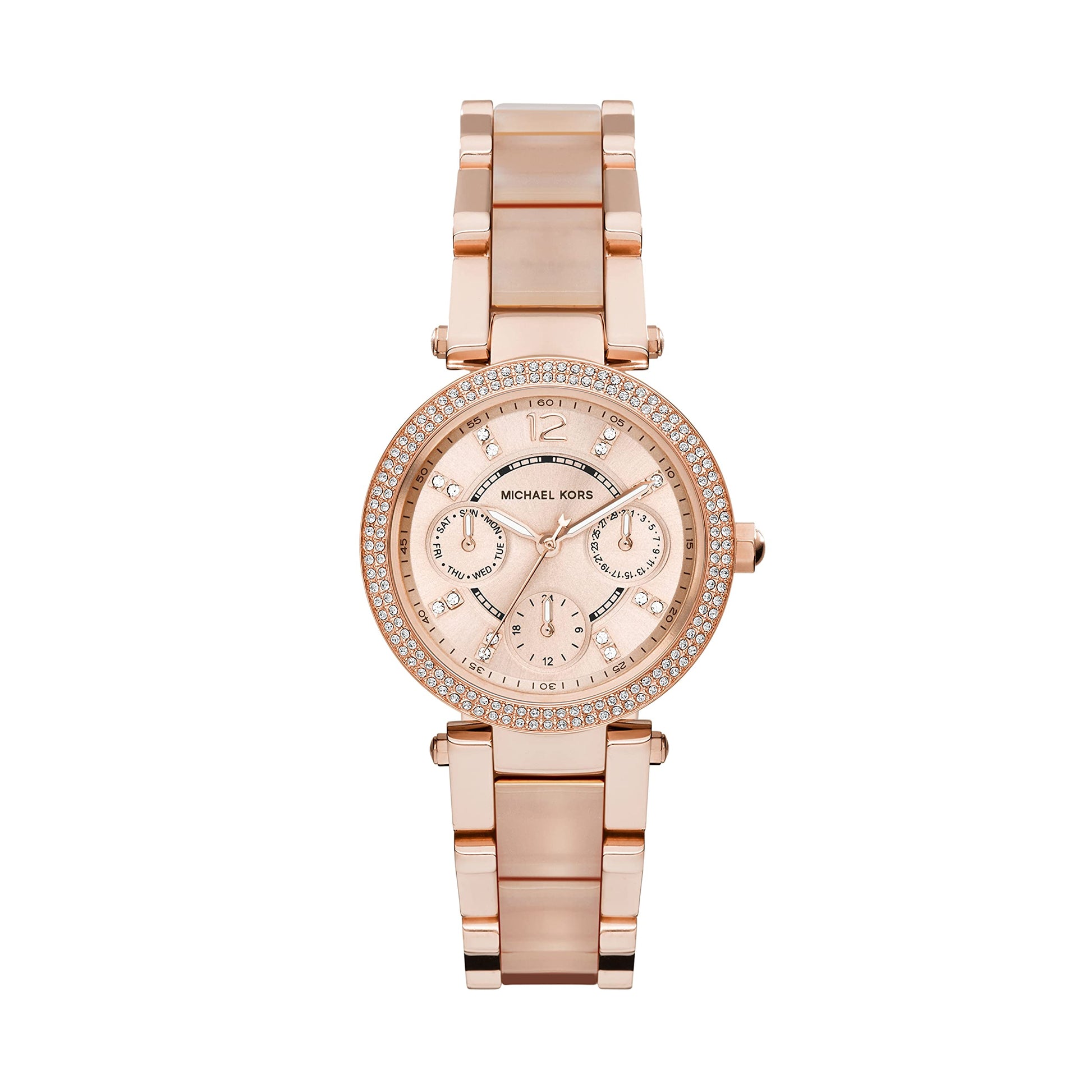 Buy Michael Kors Womens Quartz Stainless Steel Rose Gold Dial 33mm Watch - Mk6110 in Pakistan