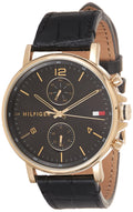 Buy Tommy Hilfiger Mens Quartz Leather Strap Black Dial 44mm Watch - 1710417 in Pakistan