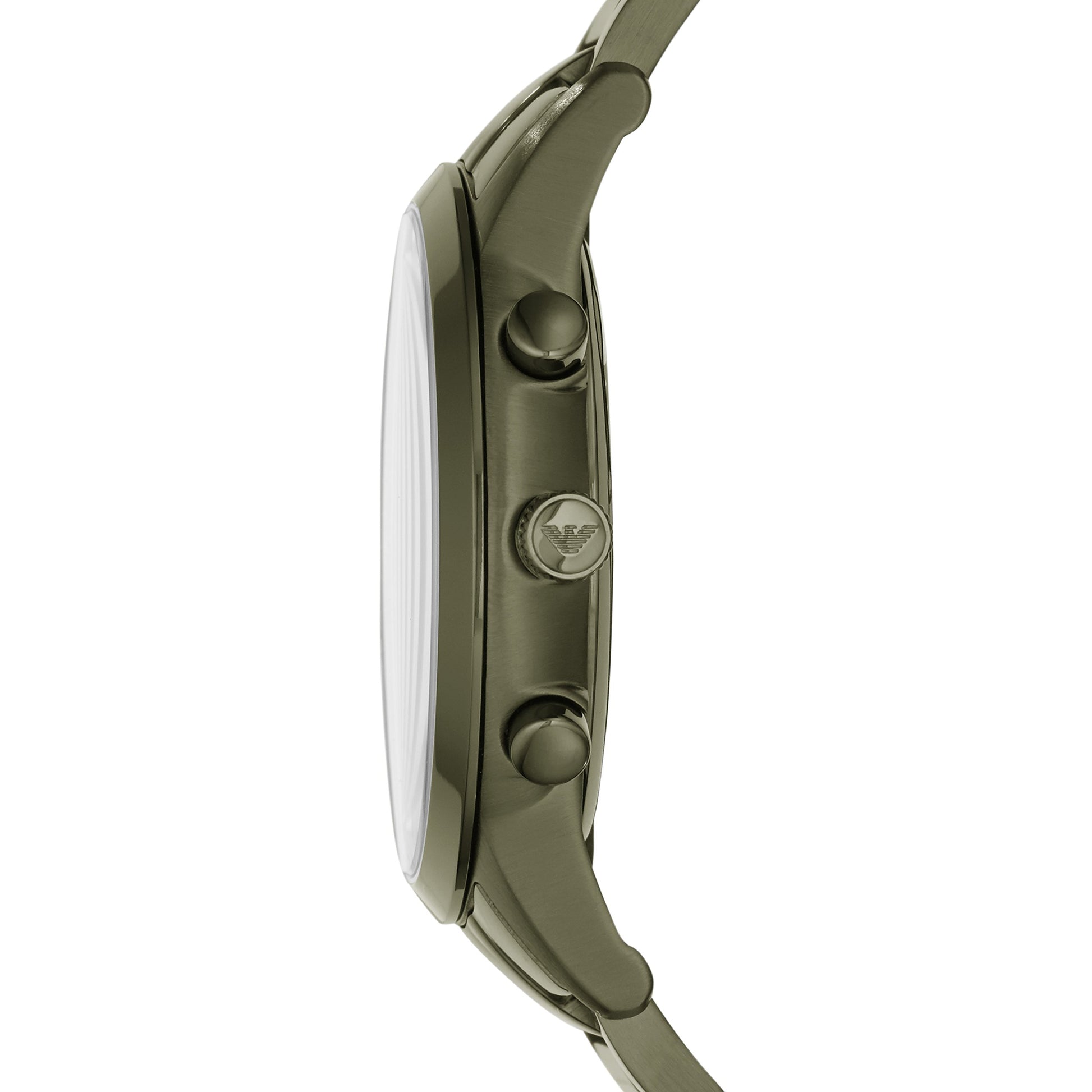 Buy Emporio Armani Men's Chronograph Quartz Stainless Steel Grey Dial 43mm Watch AR11117 in Pakistan