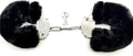 Buy Furry Handcuffs with Keys - Black in Pakistan