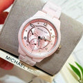 Buy Michael Kors Runway Analog Pink Dial Pink Stainless Steel Watch for Women - Mk6629 in Pakistan