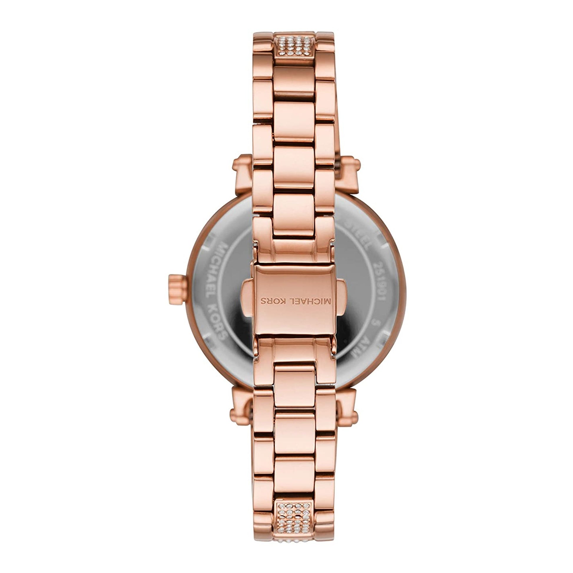 Buy Michael Kors Sofie Rose Gold Dial Rose Gold Steel Strap Watch for Women - MK4354 in Pakistan
