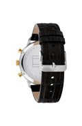 Buy Tommy Hilfiger Leonard Black Dial Black Leather Strap Watch for Men - 1791986 in Pakistan
