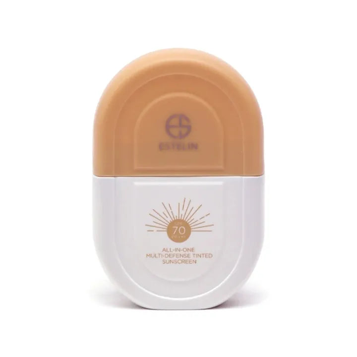 Buy ESTELIN All in One Multi-Defense Tinted Sun Screen SPF 70 PA+++ in Pakistan