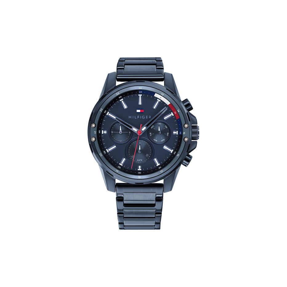 Buy Tommy Hilfiger Mason Blue Dial Blue Steel Strap Watch for Men - 1791789 in Pakistan