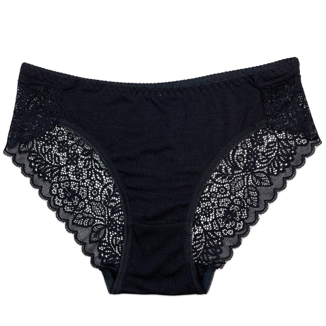 Buy Pack of 3 Briefs Panties - Lace Charm in Pakistan