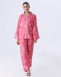 Buy Sajiero Summer Pajama Suit - Cozy Pink in Pakistan