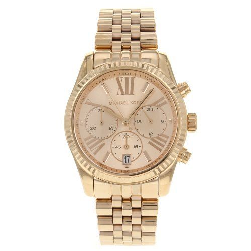 Buy Michael Kors Womens Chronograph Quartz Stainless Steel Rose Gold Dial 38mm Watch - Mk5569 in Pakistan
