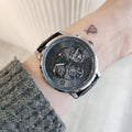 Buy Tommy Hilfiger Mens Quartz Leather Strap Multi Dial Grey Dial 44mm Watch - 1791289 in Pakistan
