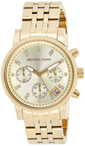 Buy Michael Kors Ritz Chronograph Gold Dial Gold Stainless Steel Strap Ladies Watch - Mk5676 in Pakistan