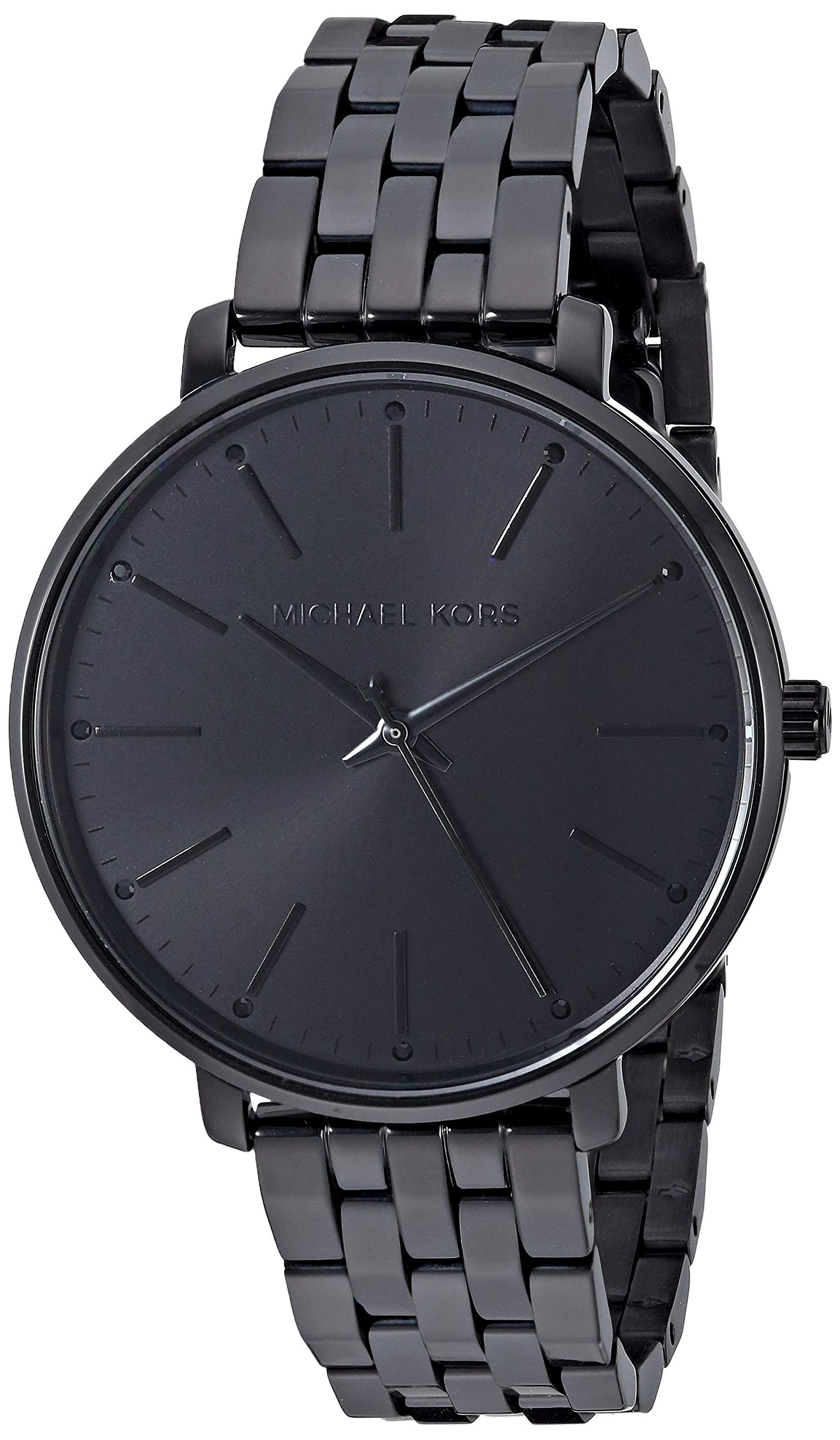 Buy Michael Kors Analog Black Dial Black Stainless Steel Strap Women's Watch-MK4455 in Pakistan